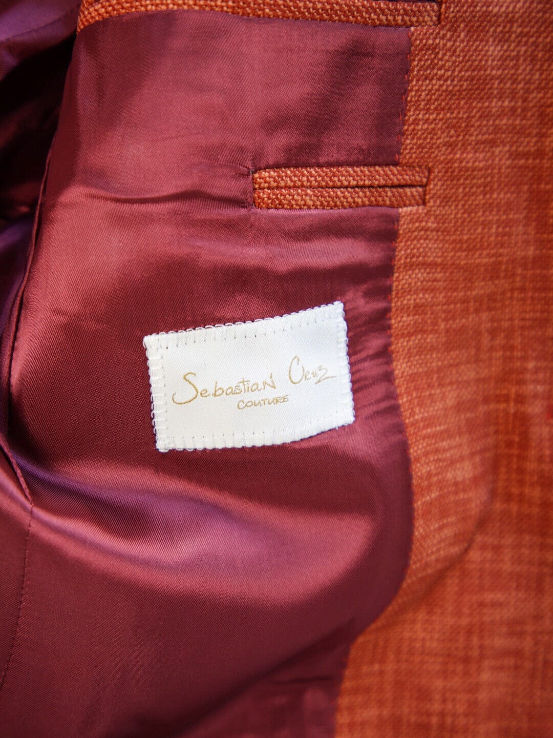 Brick Lino Tweed Sport Jacket-9
