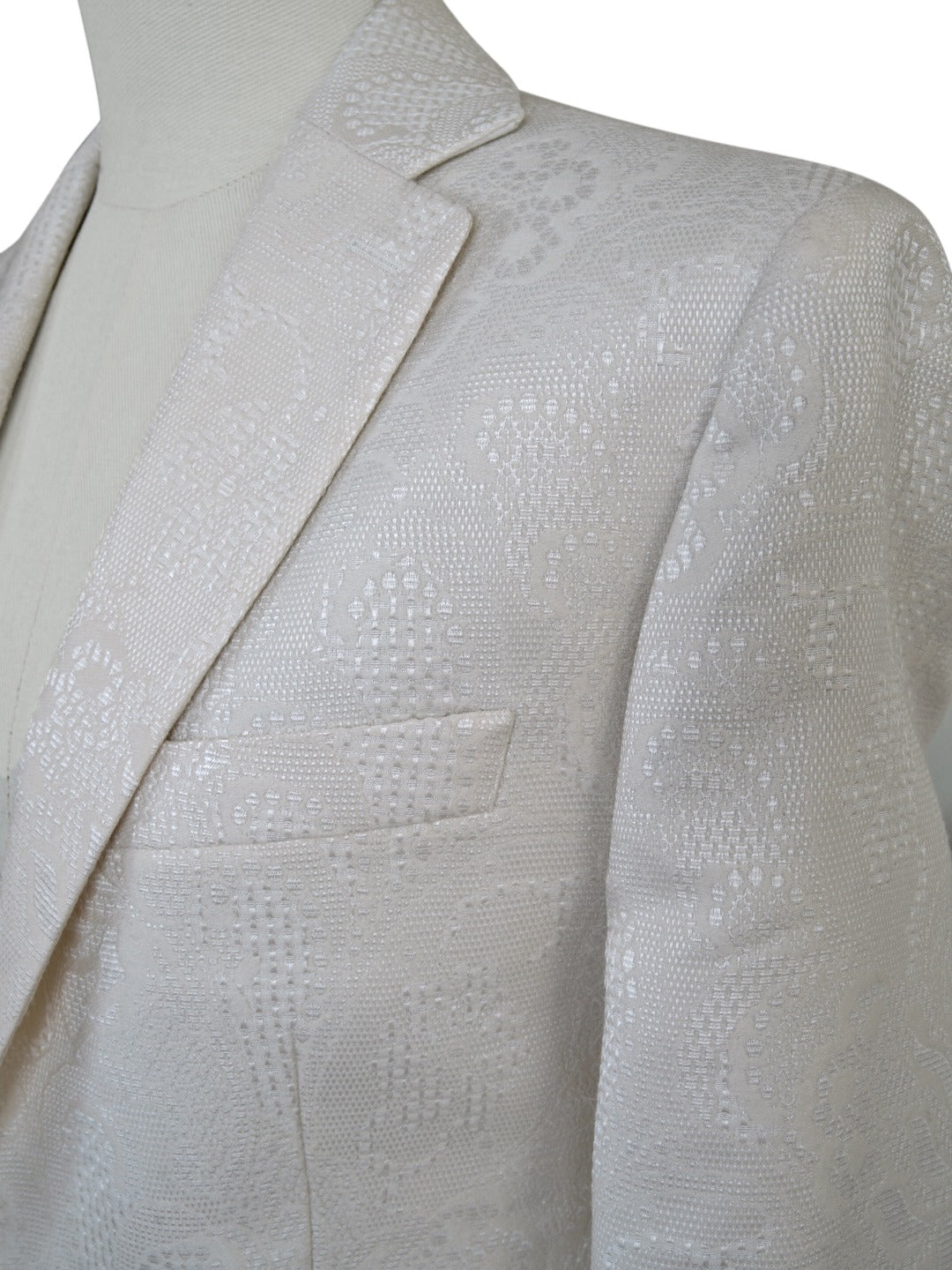 Latte Damask Jacket-4