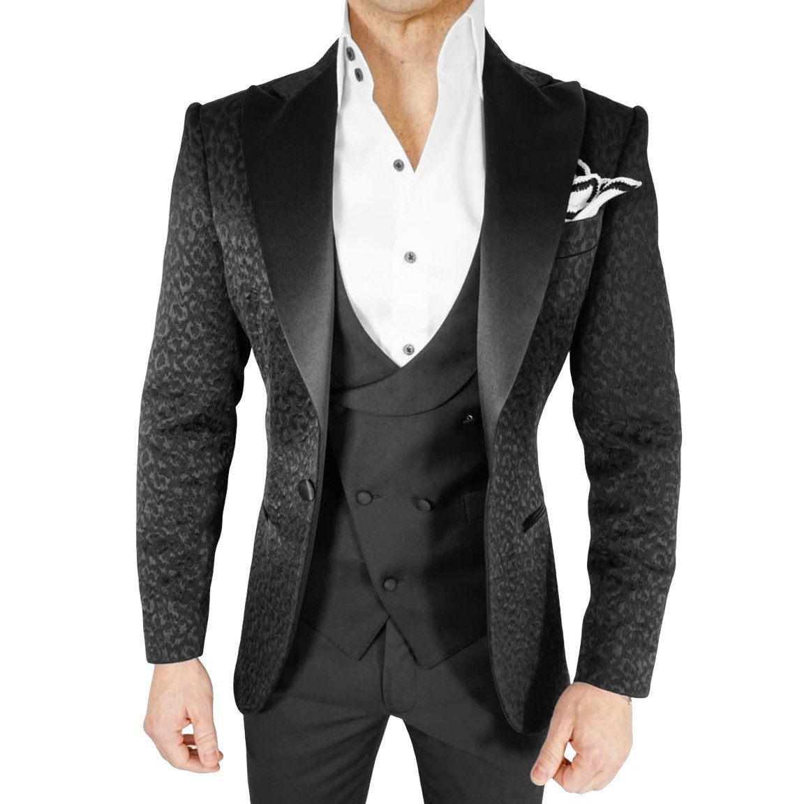 Black Ghepardo Jacket-4