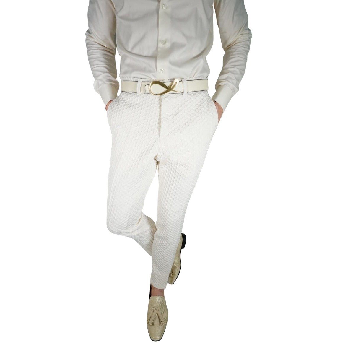 Porcellana Honeycomb Trousers @ The Vault