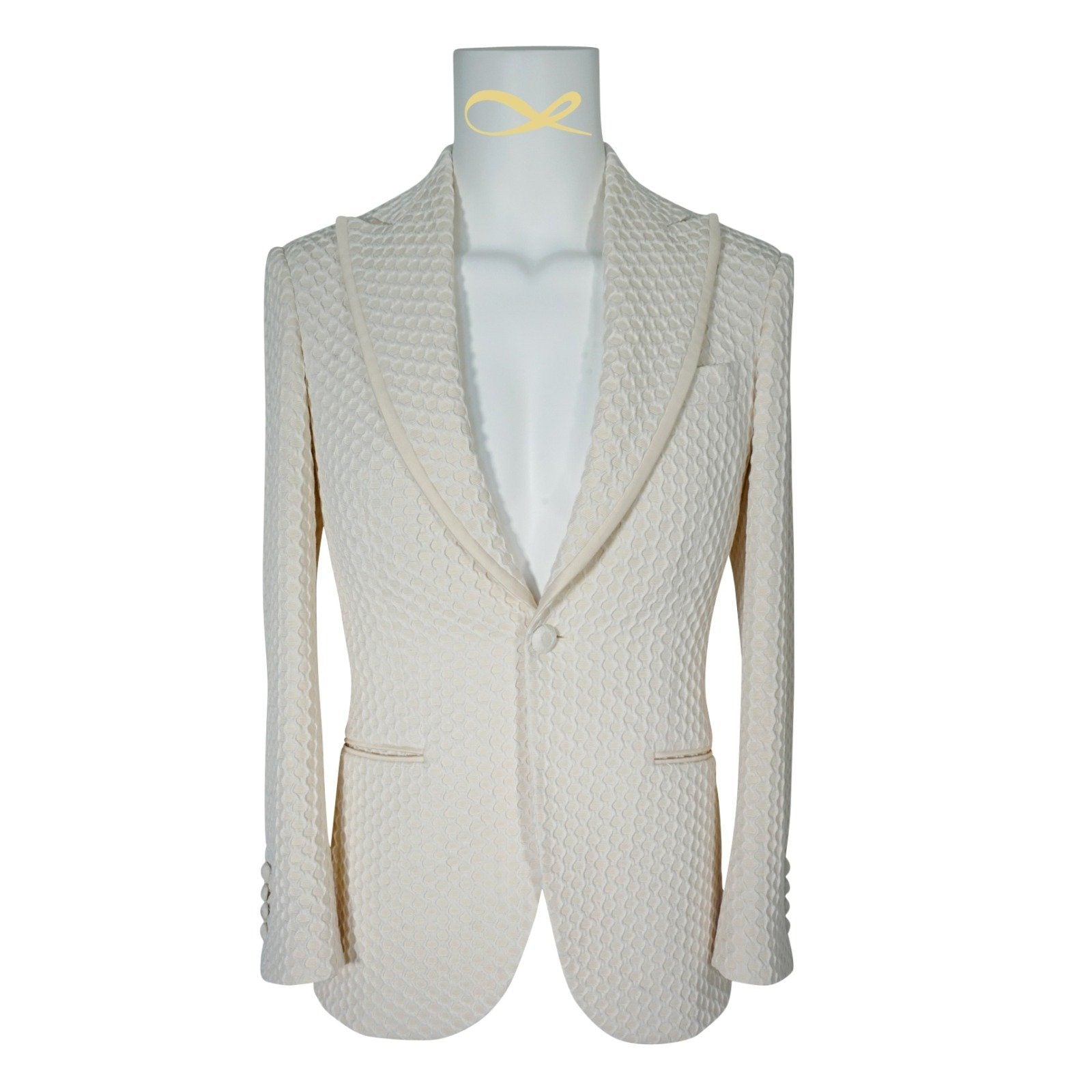 Vaniglia Honeycomb Bold Jacket-3