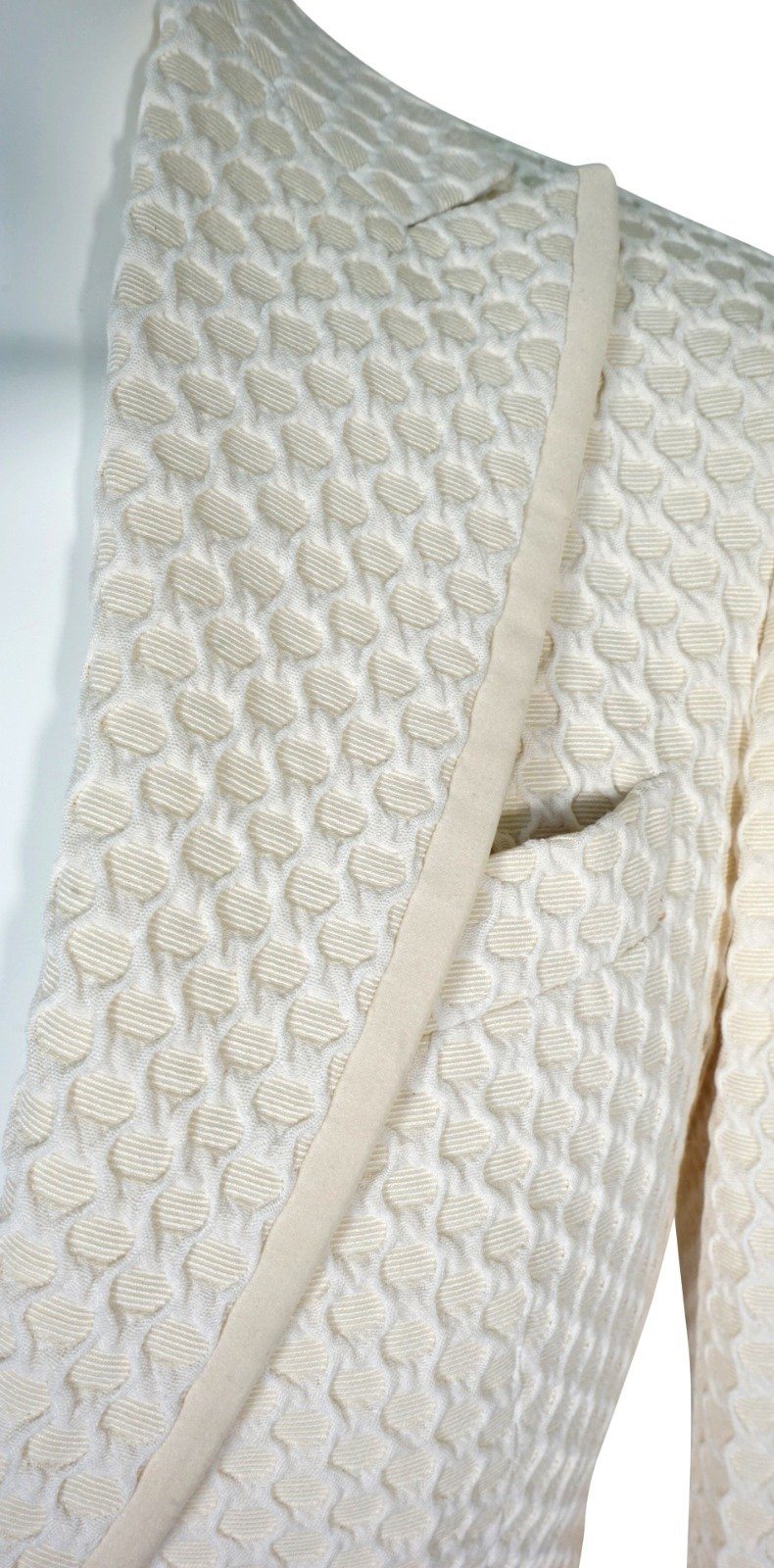 Vaniglia Honeycomb Bold Jacket-4