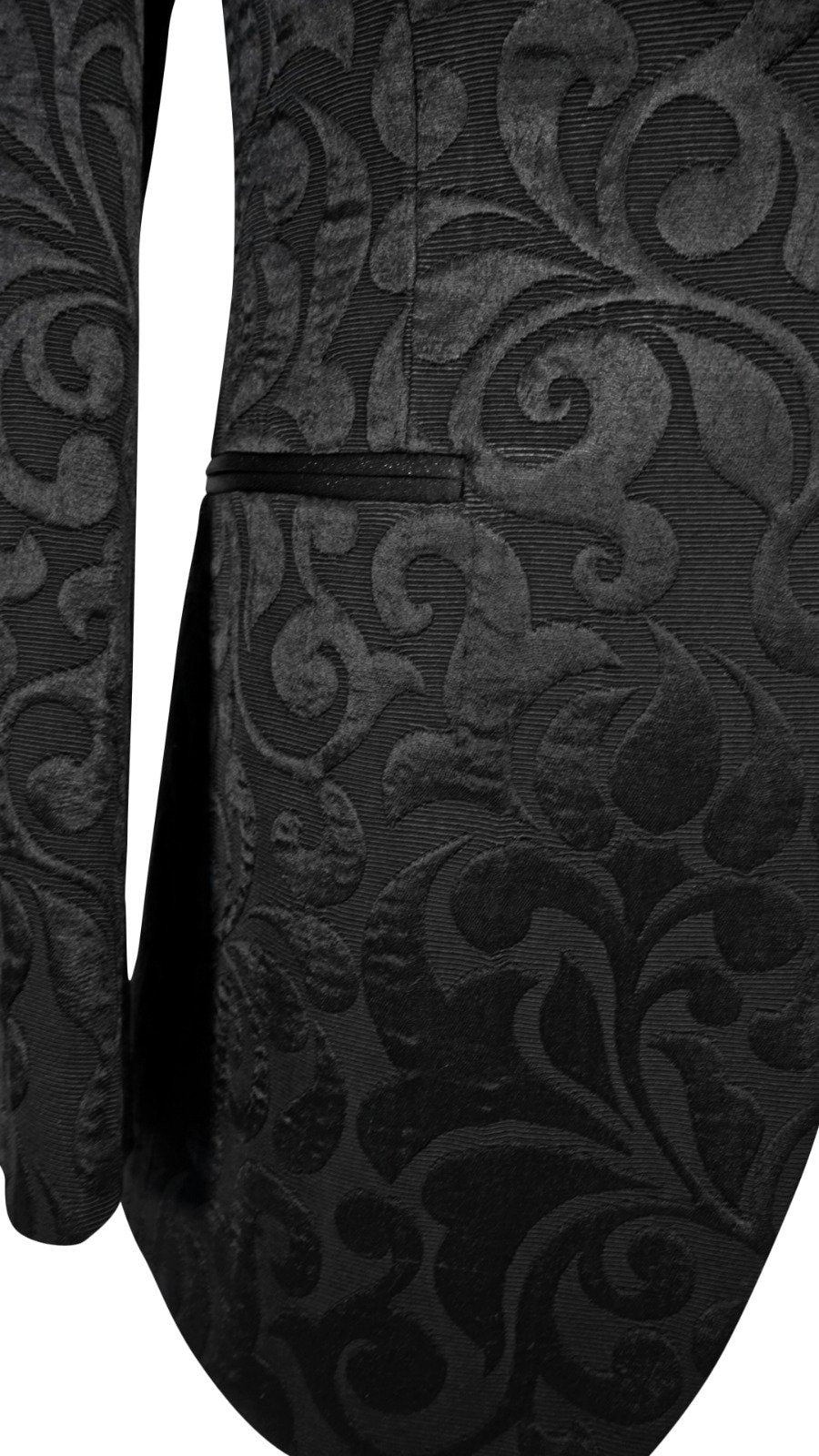 Black Paisley Dinner Jacket-7