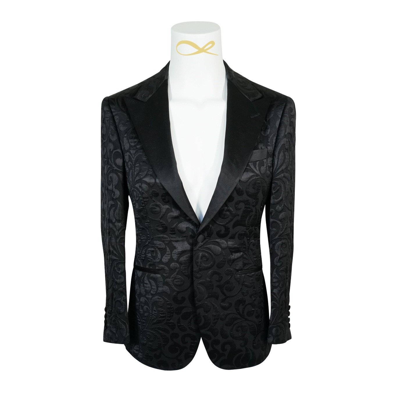 Black Paisley Jacket-4