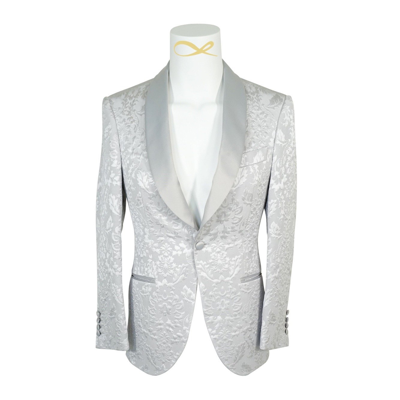 Silver Fiore Dinner Jacket-5