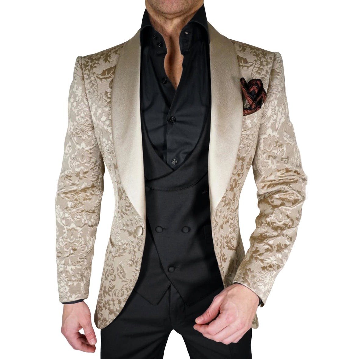Champagne Oro Fiore Dinner Jacket @ The Vault