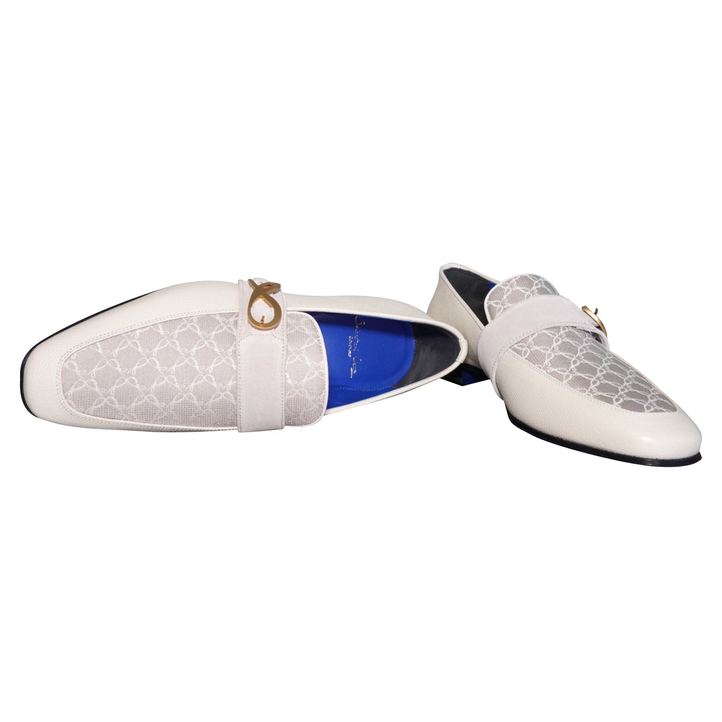 Tortora Logo Monk Strap Loafer With Gold Buckle @ The Vault-8