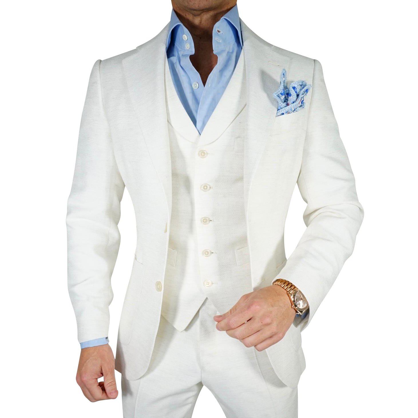 Latte Lino Tweed Jacket @ The Vault