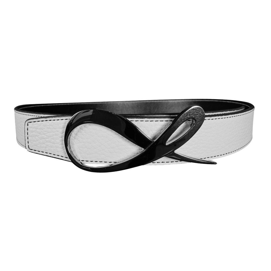 Classic Bianco Classica Nero Opal Black Belt