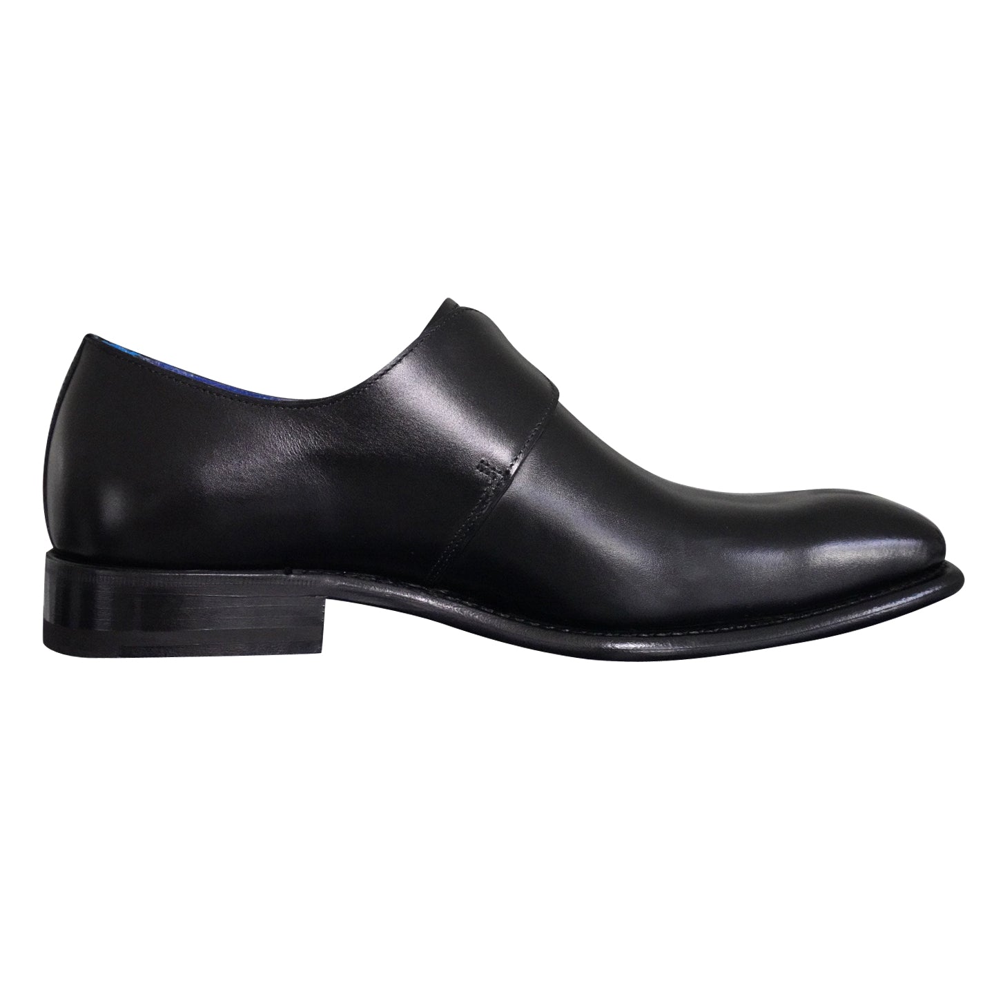 Nero Opal With Yellow Gold Hardware Monk Strap-5
