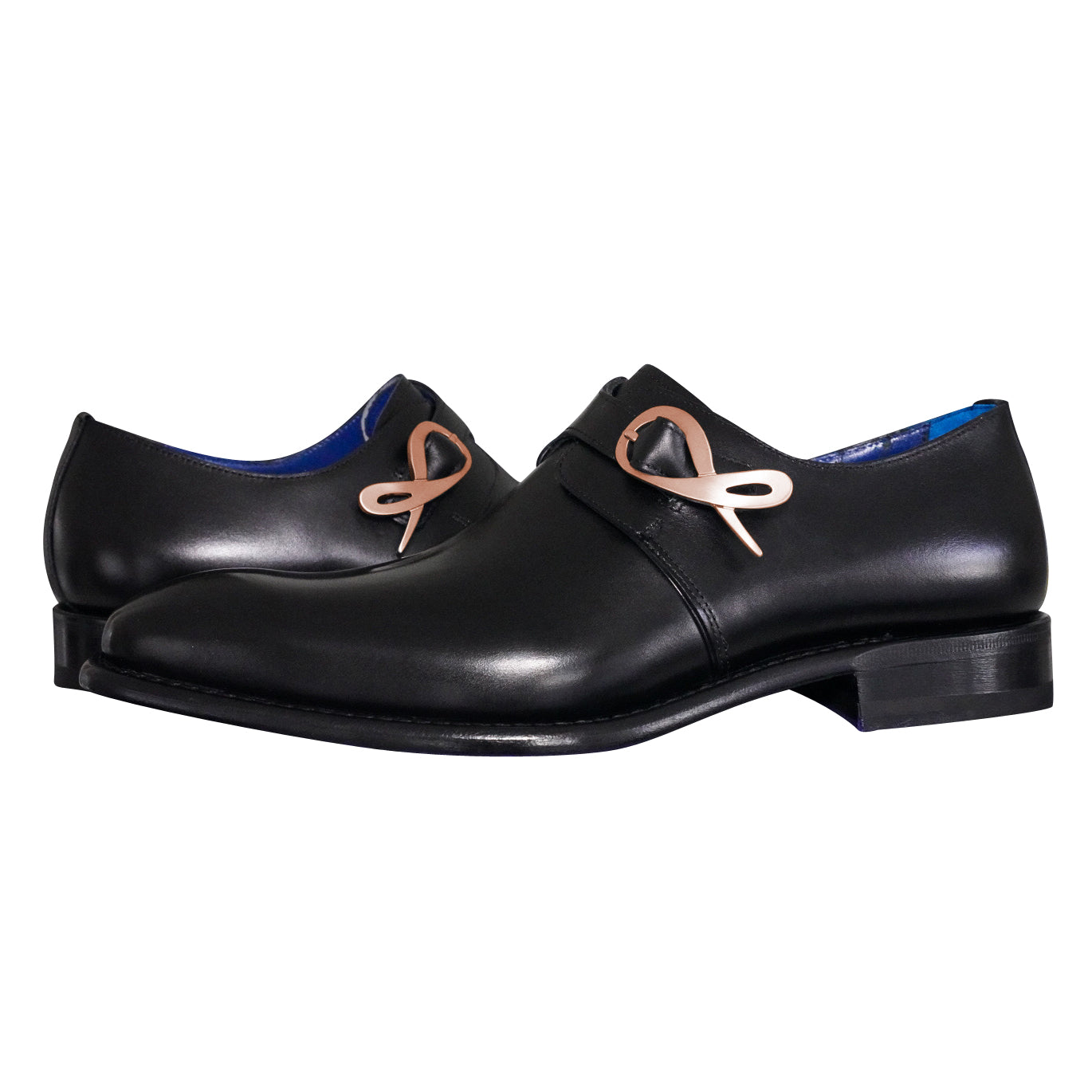 Nero Opal With Rose Gold Hardware Monk Strap @ The Vault-4