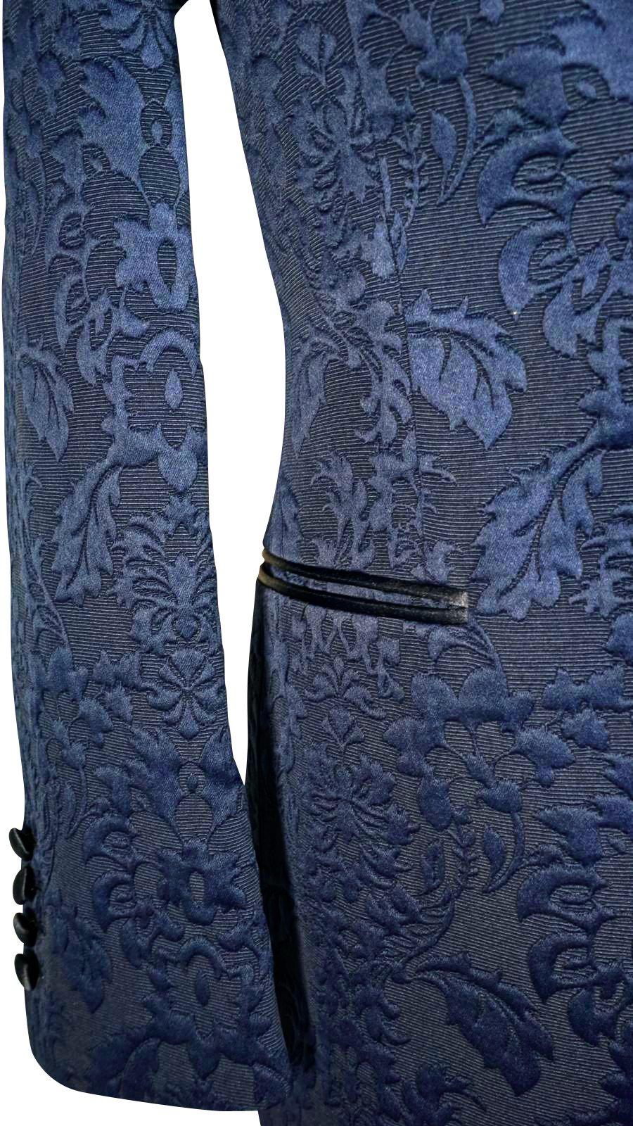 Navy Blue Fiore Jacket-7