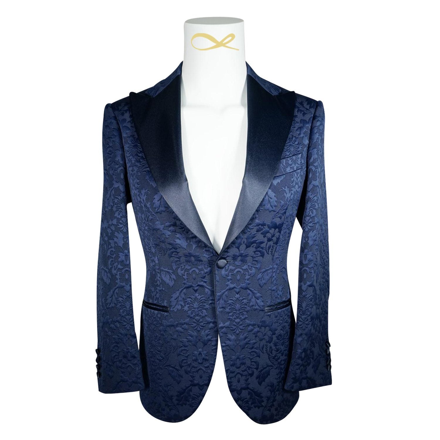 Navy Blue Fiore Jacket-5