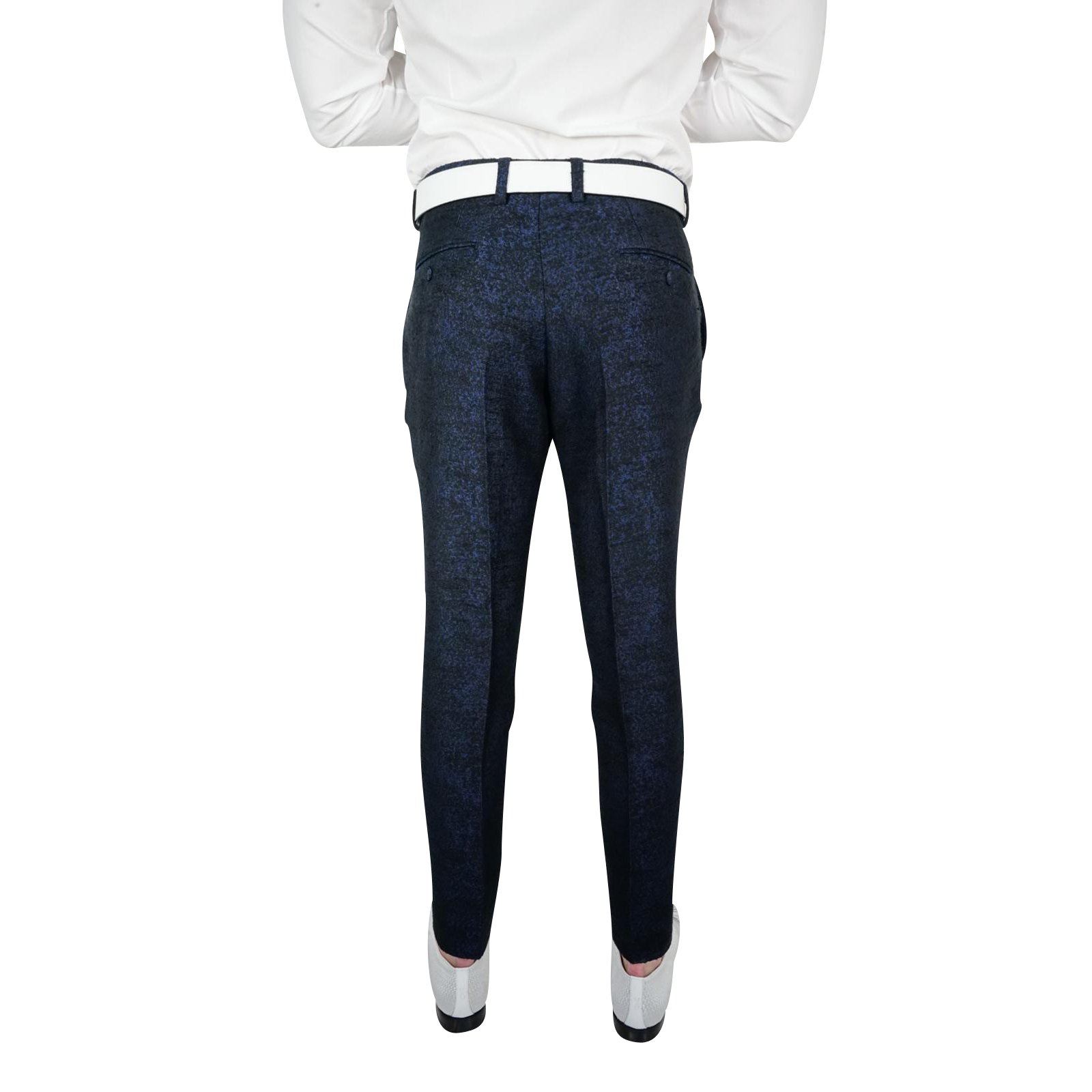 Midnight Blu Tweed Trousers @ The Vault-5