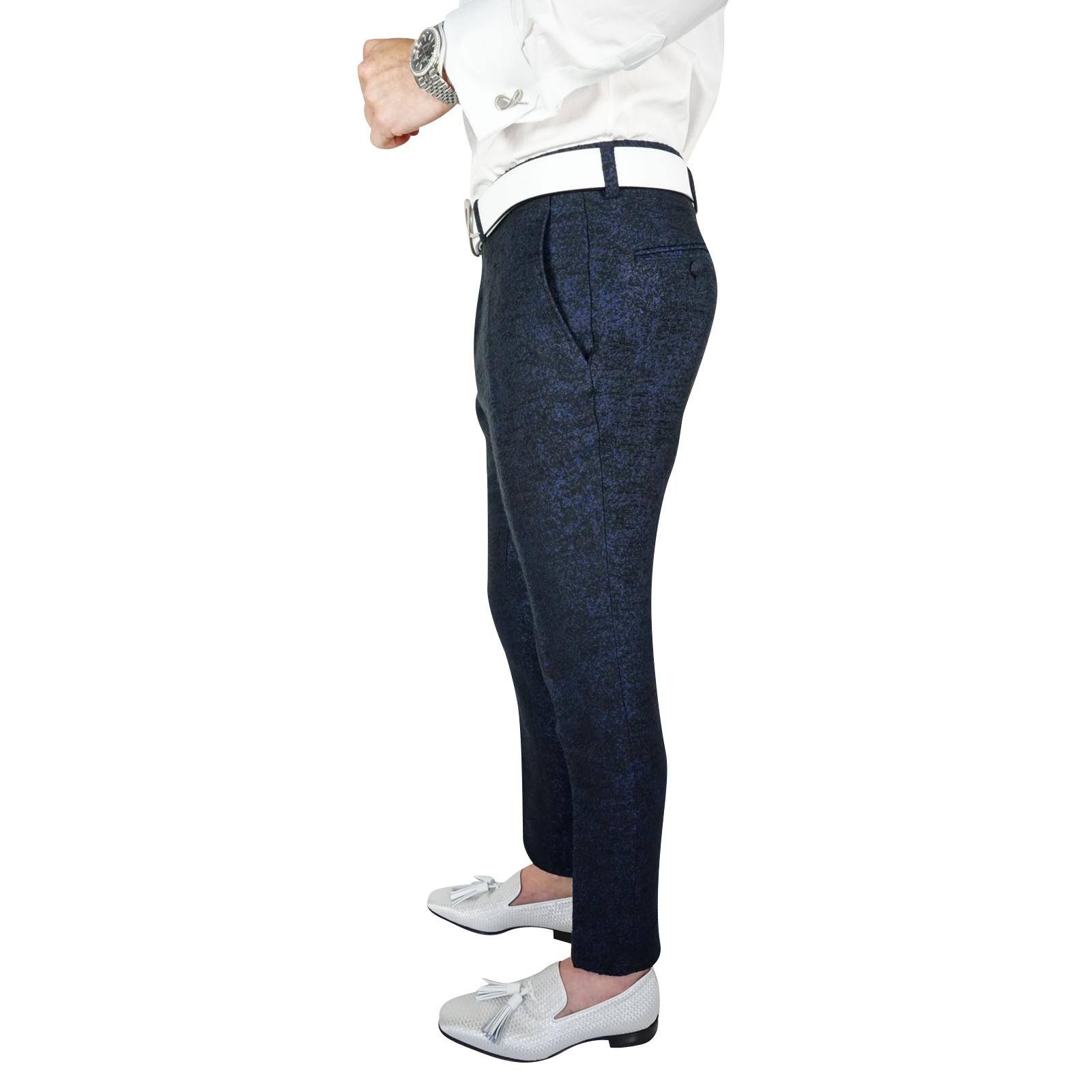 Midnight Blu Tweed Trousers @ The Vault-4