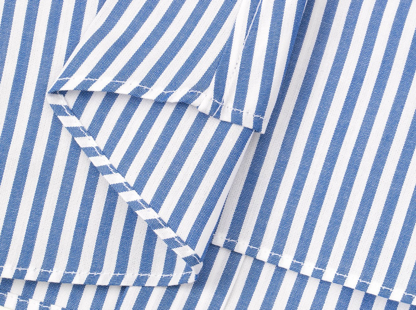 Azure Awning Poplin Dress Shirt-3