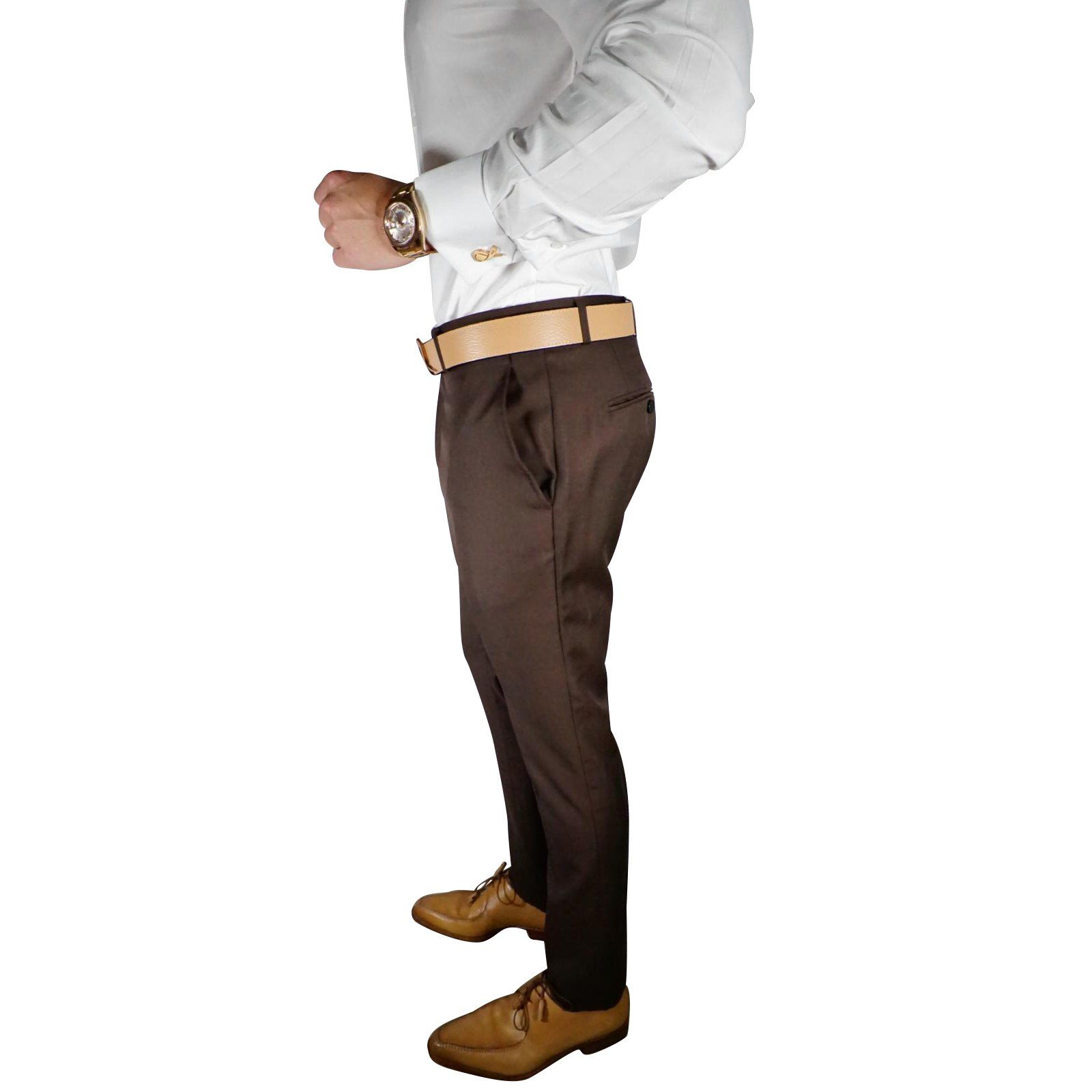 S by Sebastian Brown Trousers @ The Vault-3