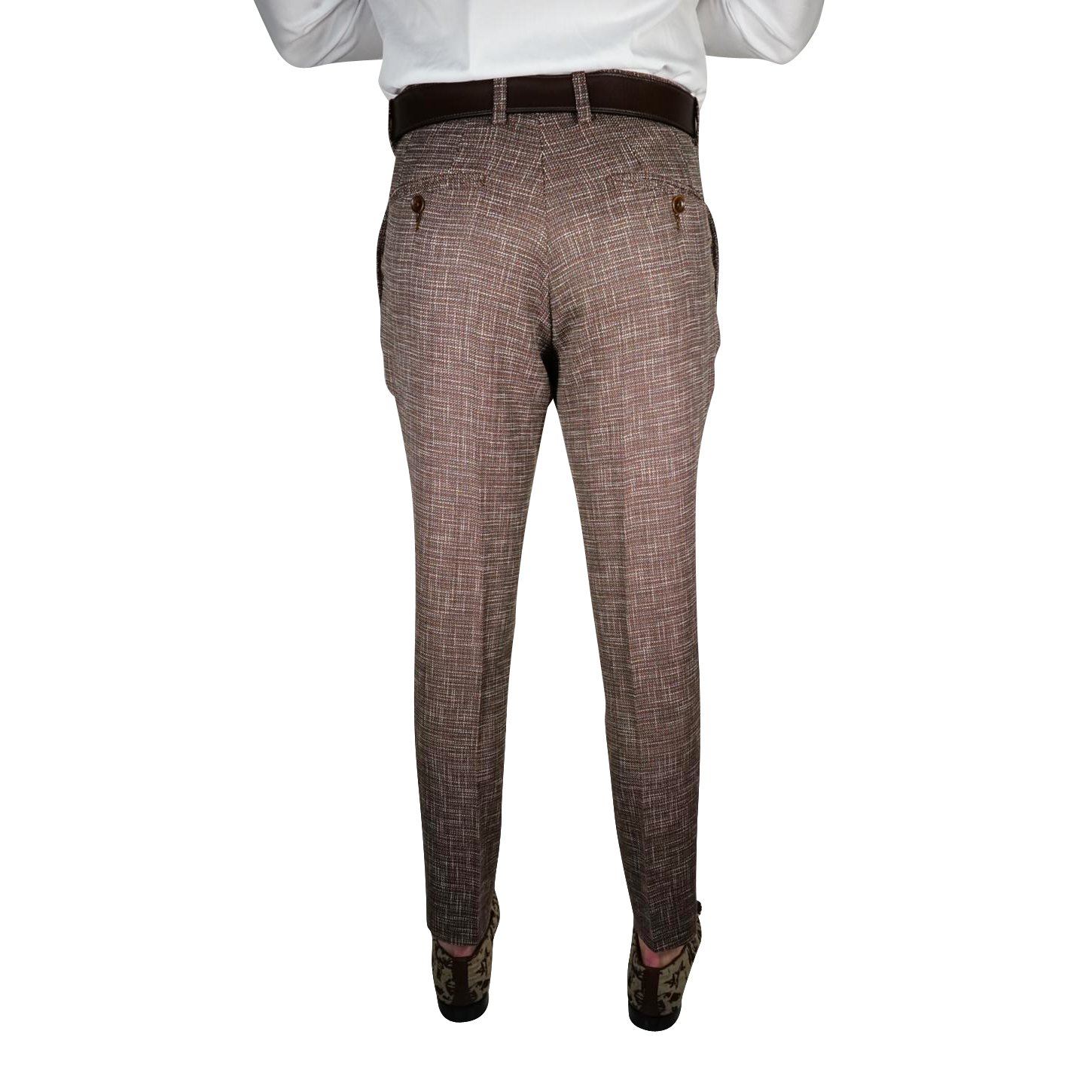 Coffee Canestro Trousers @ The Vault-5