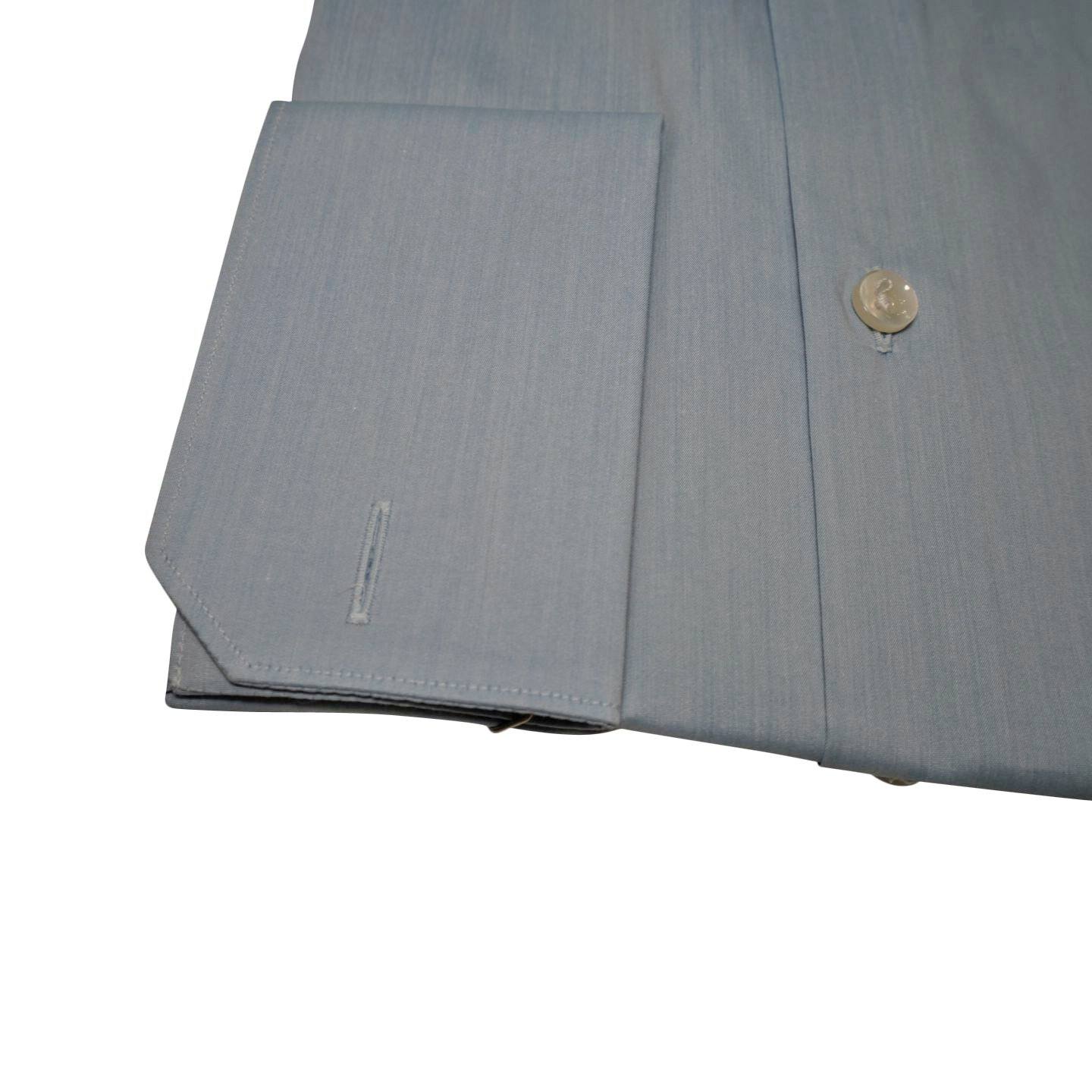 Brushed Stone Blu Dress Shirt-5