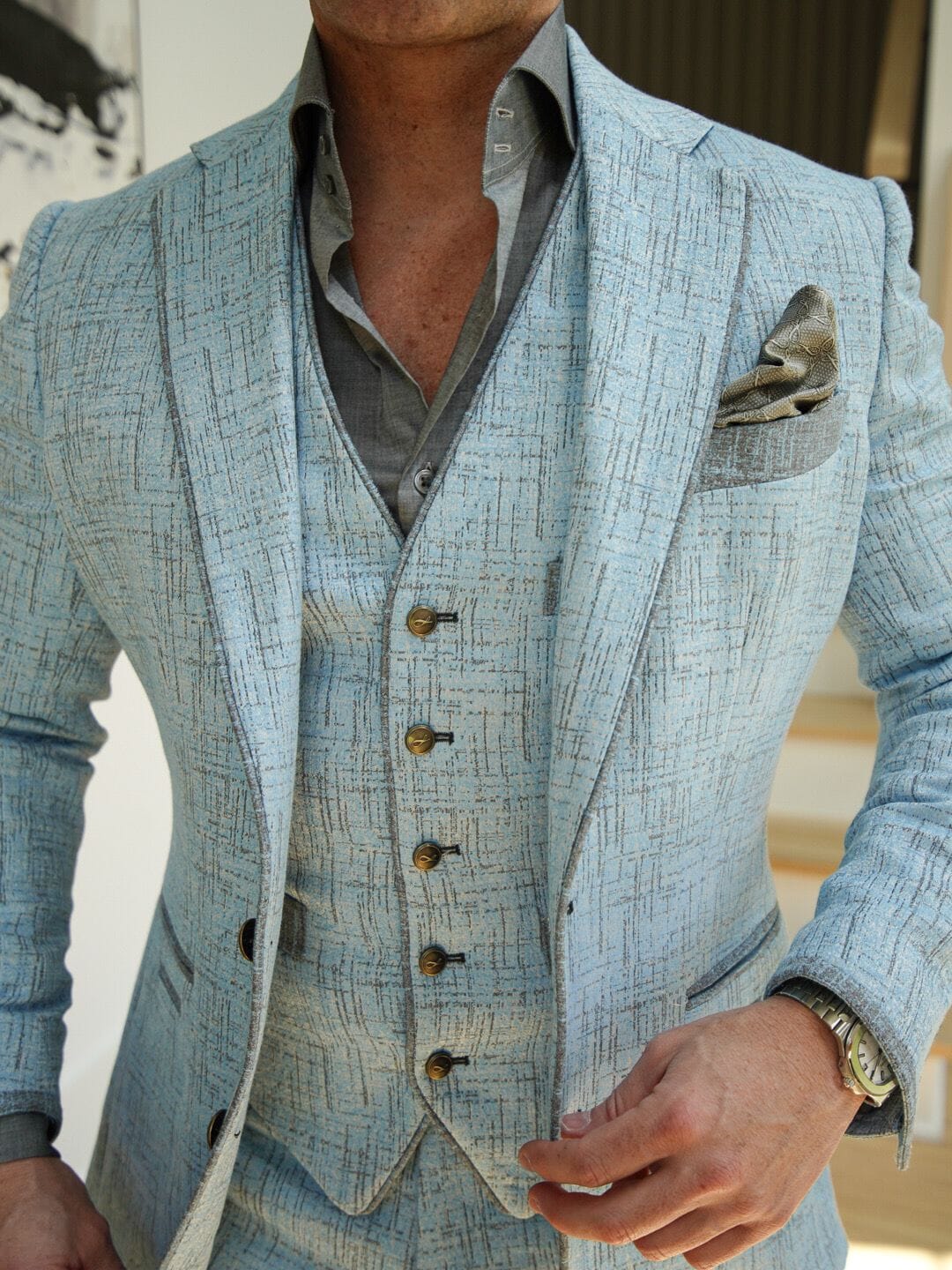 Azzurro Titanium Jacket @ The Vault