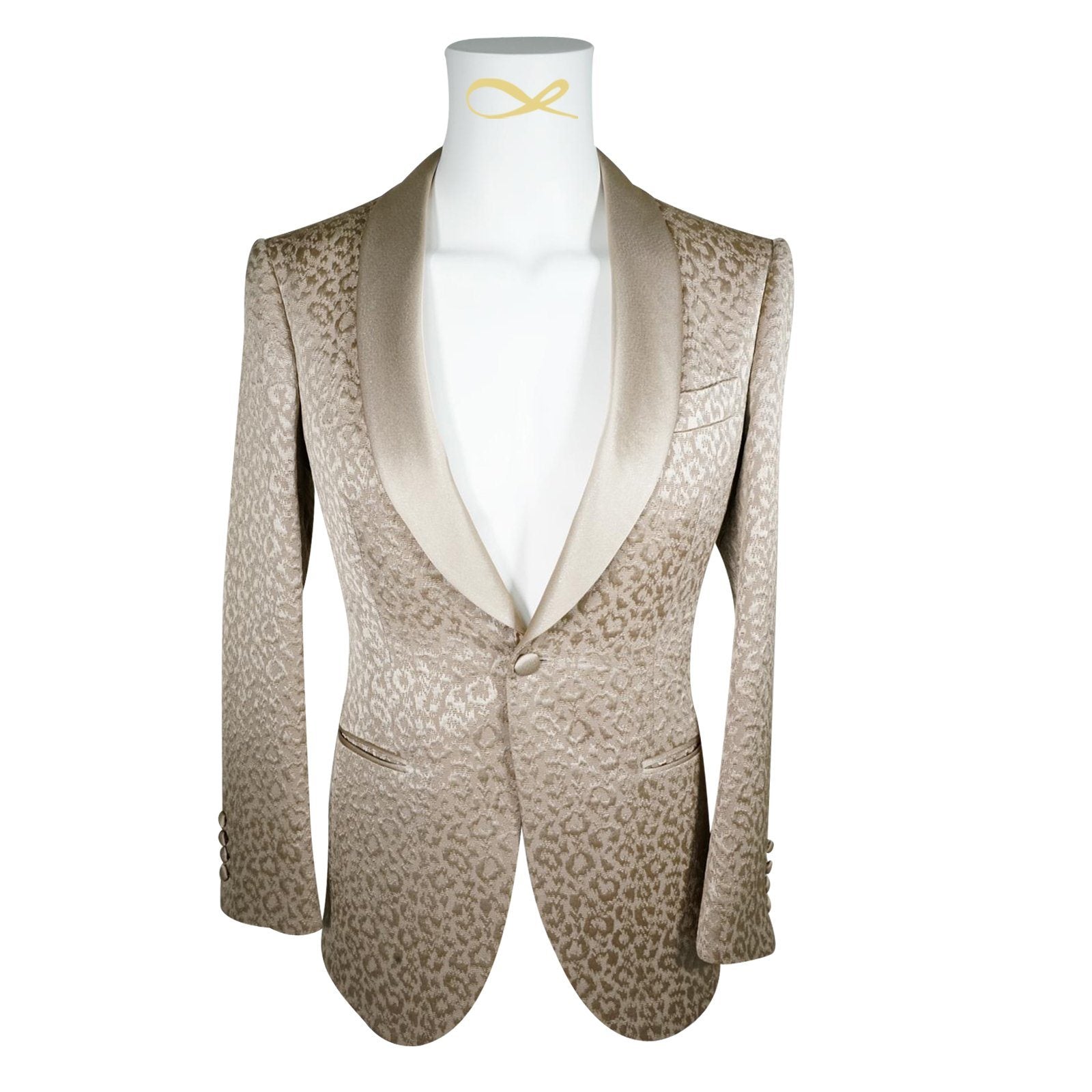 Champagne Oro Ghepardo Dinner Jacket-4