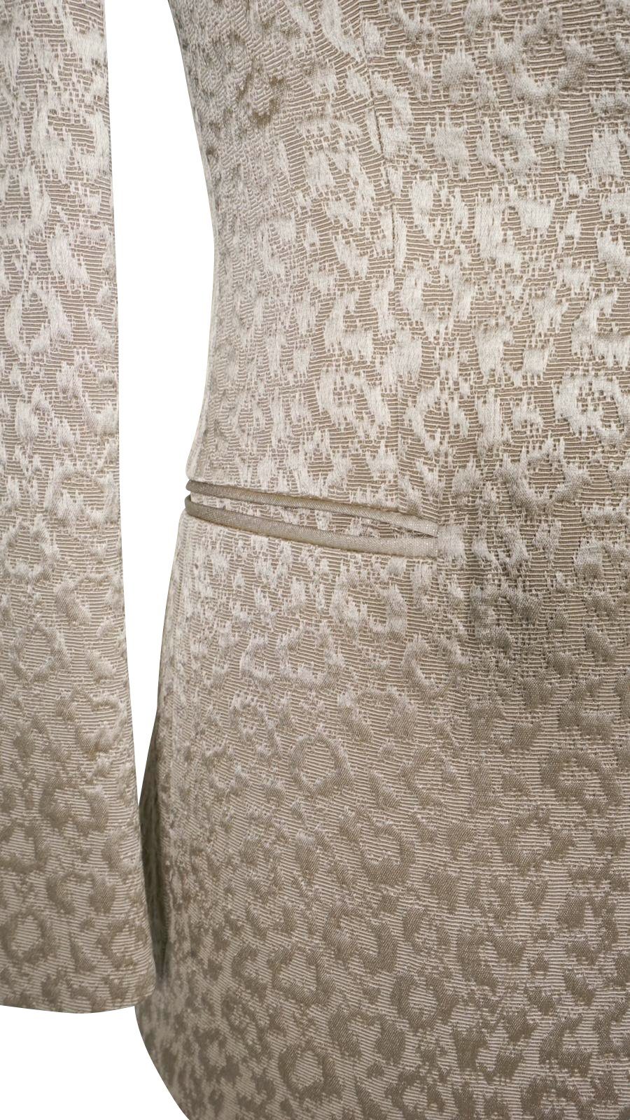 Champagne Oro Ghepardo Dinner Jacket-6
