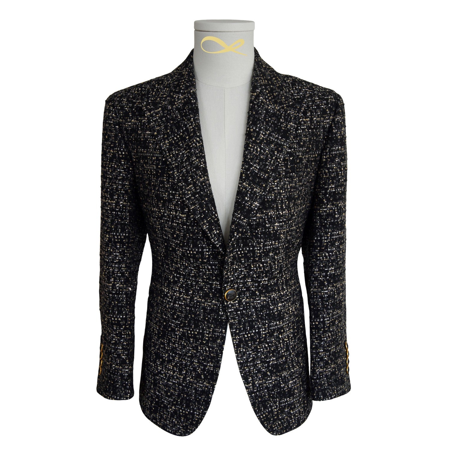 Onyx Oro Tweed Jacket-2