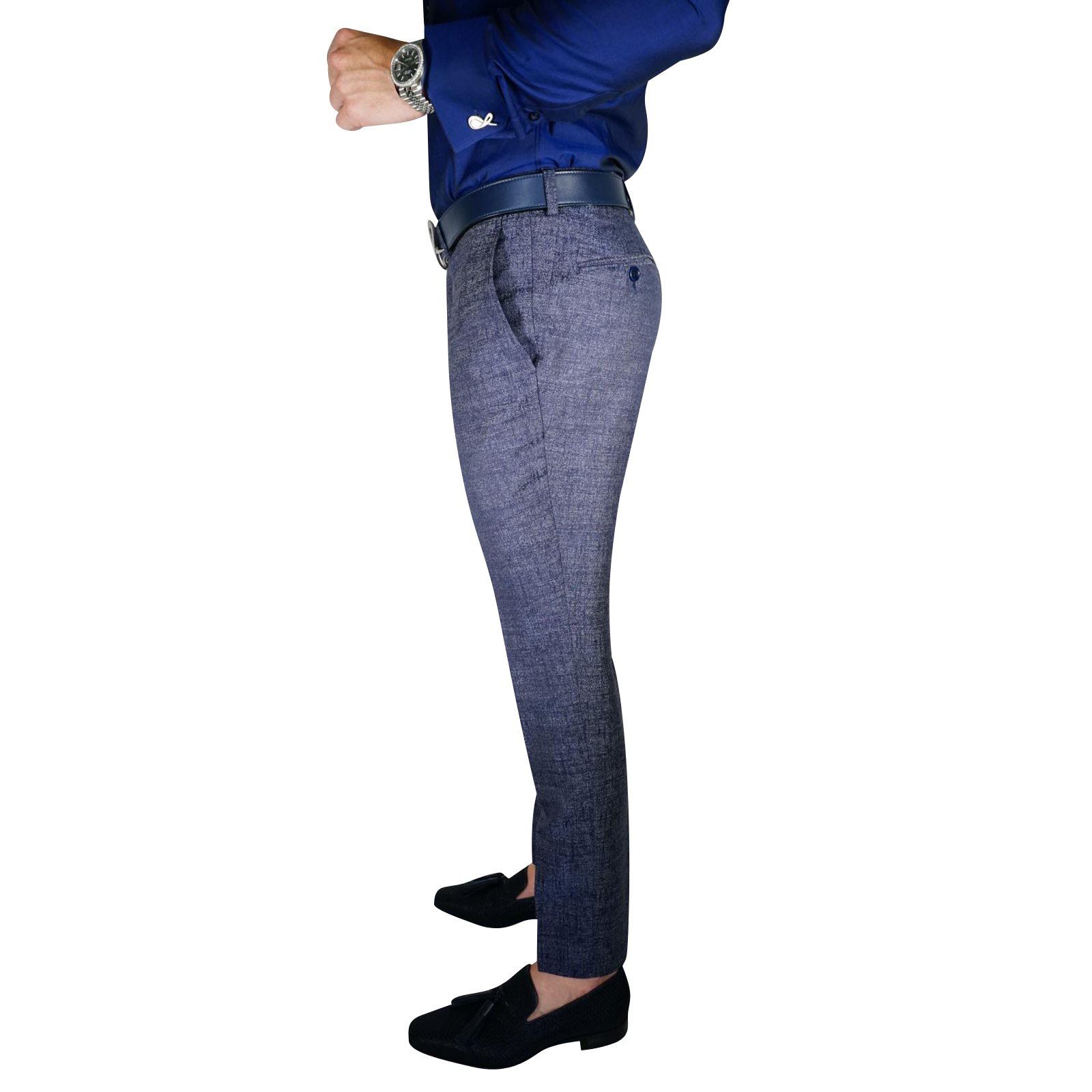 Midnight Denim Metalica Trousers @ The Vault-4