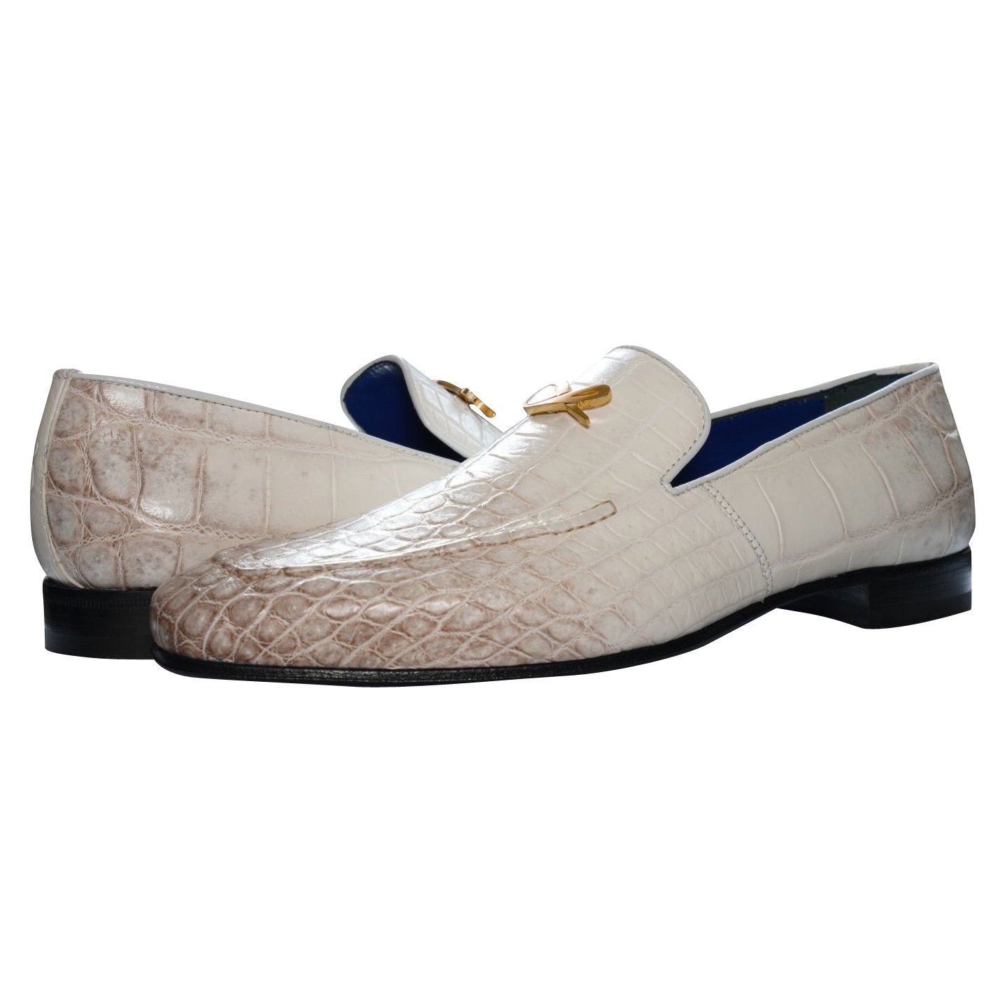 Himalaya With Yellow Gold Hardware Loafers-4
