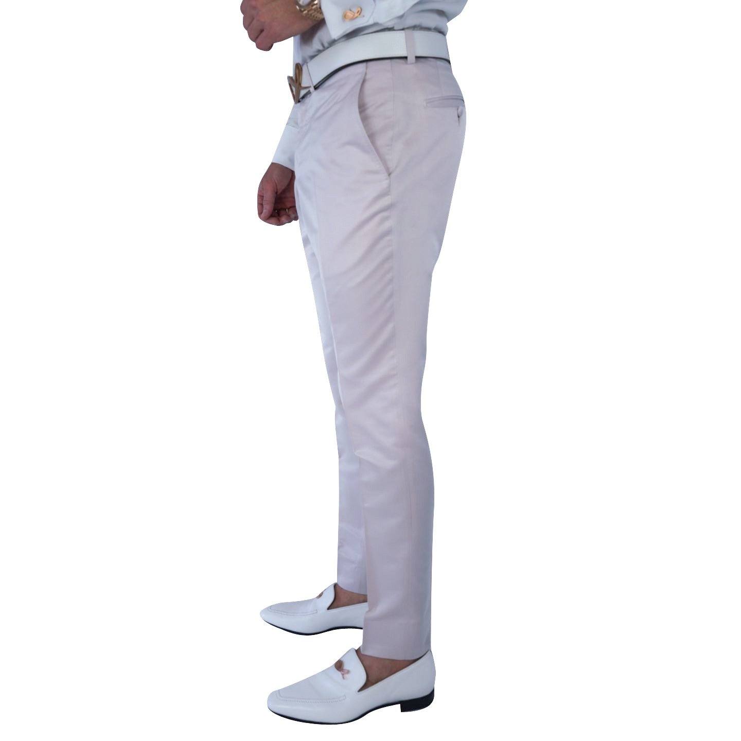 Pale Pink Evento Trousers-4