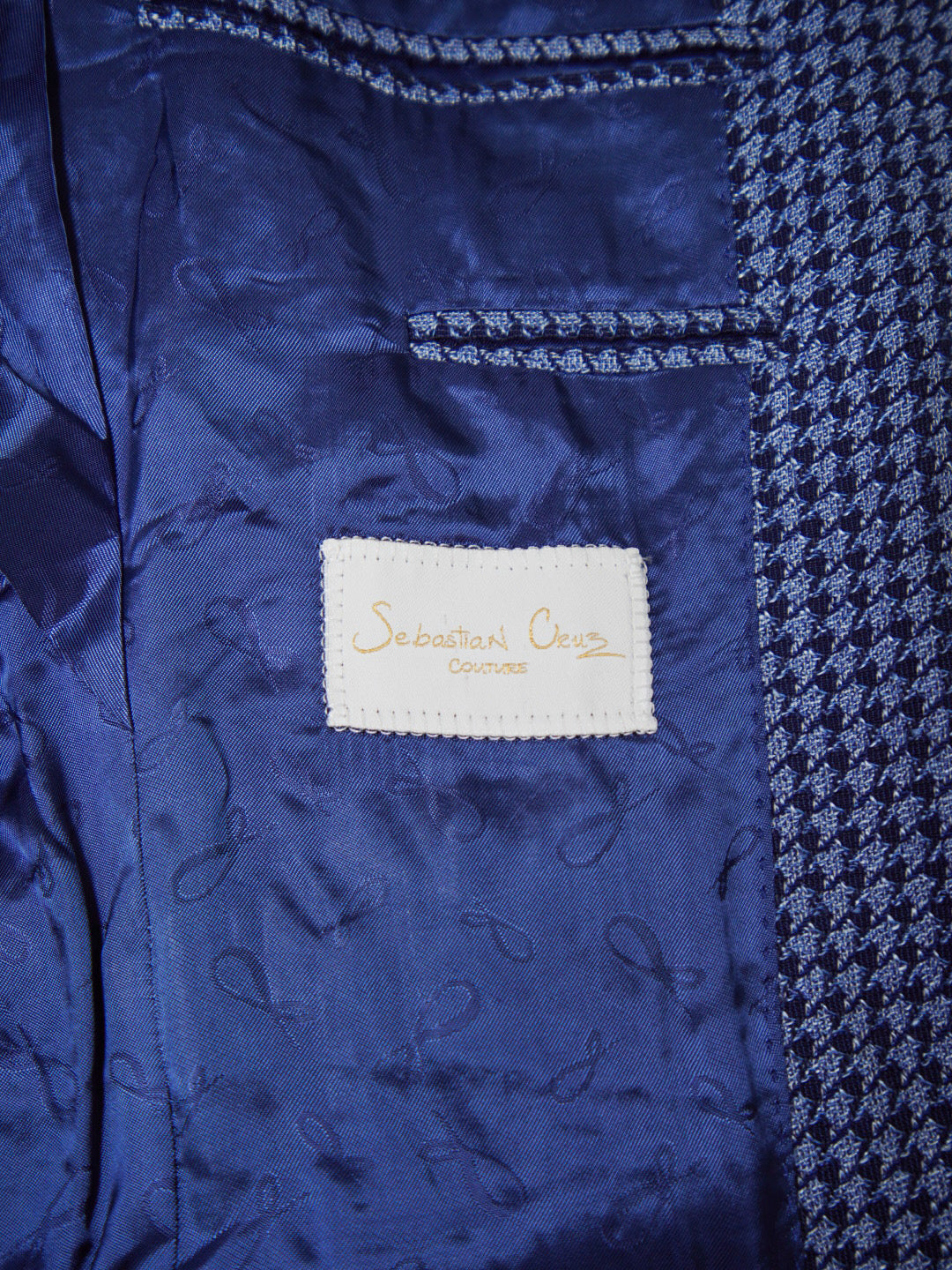 Powder Mica Blu Boucle Jacket @ The Vault-8