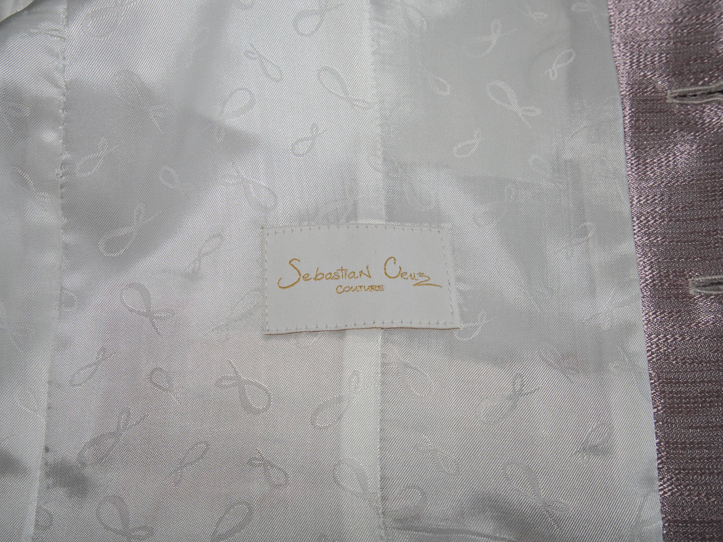 Pastel Pink Glassa Ciottoli Waistcoat @ The Vault-3