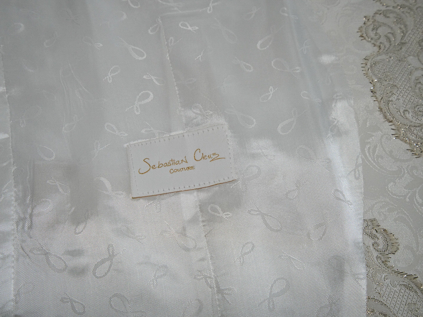 Vanilla Versaille Double Breasted Waistcoat-4