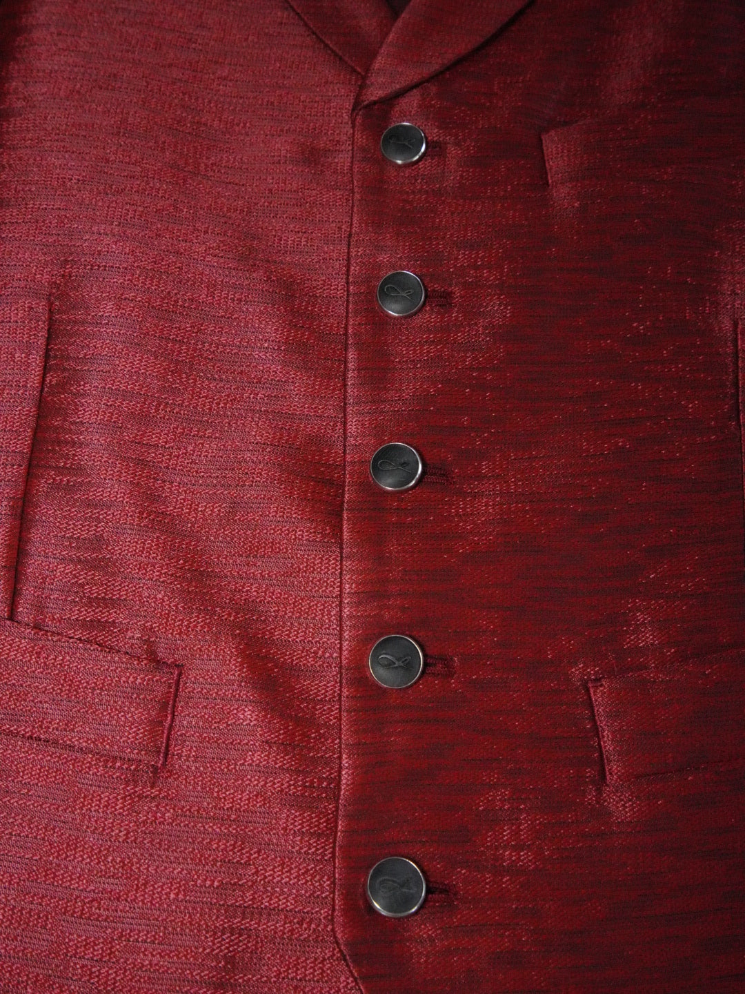 Ruby Glassa Ciottoli Waistcoat-3