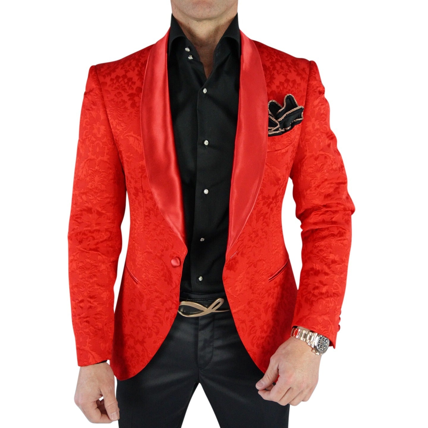 Red Fiore Dinner Jacket @ The Vault-4
