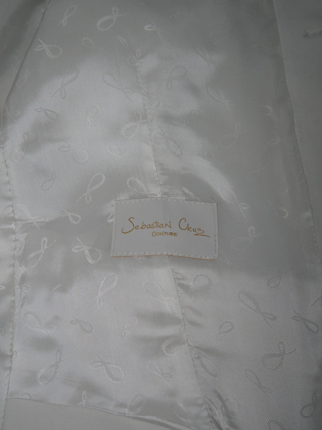 White Velvet Ciottoli Waistcoat-3