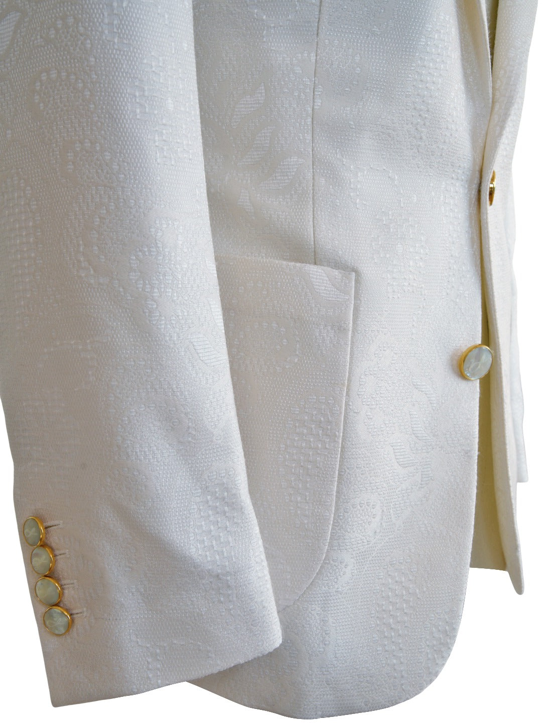 Latte Damask Jacket-3
