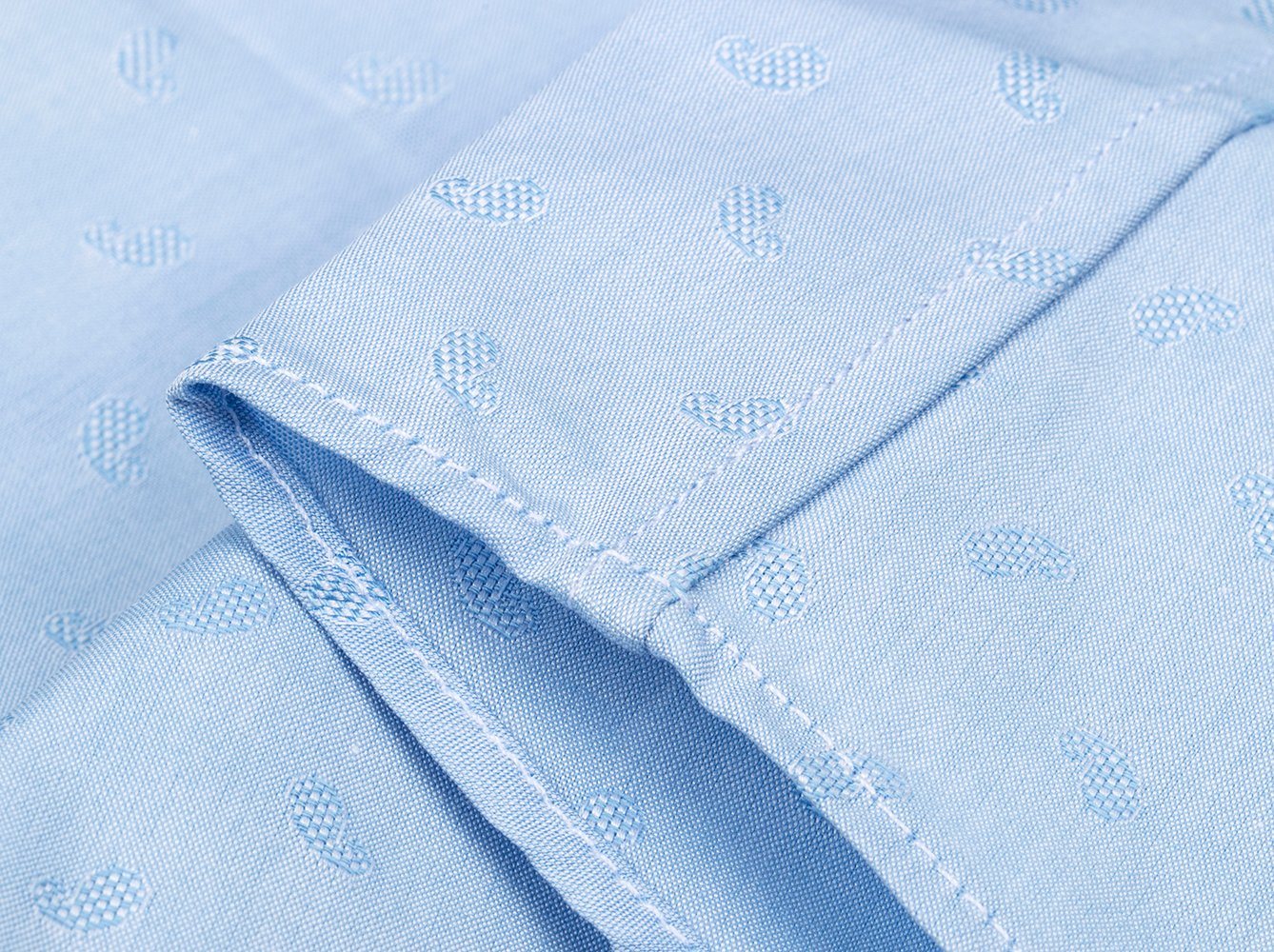 Bamino Blu Mini Paisley Dress Shirt @ The Vault-4