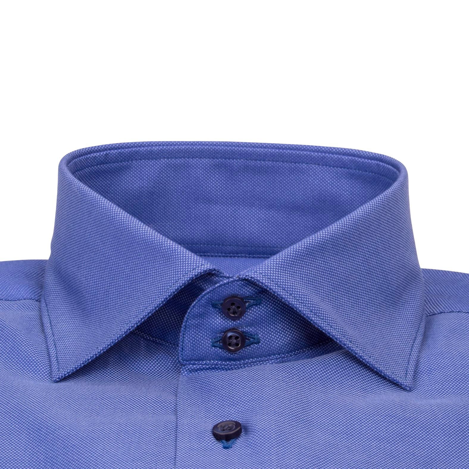 Mare Blue Weavetex Dress Shirt @ The Vault-3