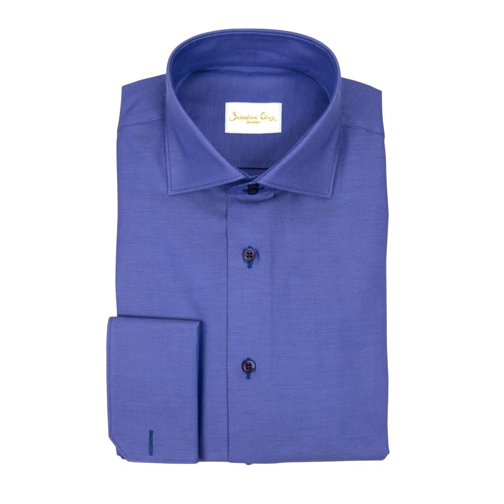 Mare Blue Weavetex Dress Shirt @ The Vault-2