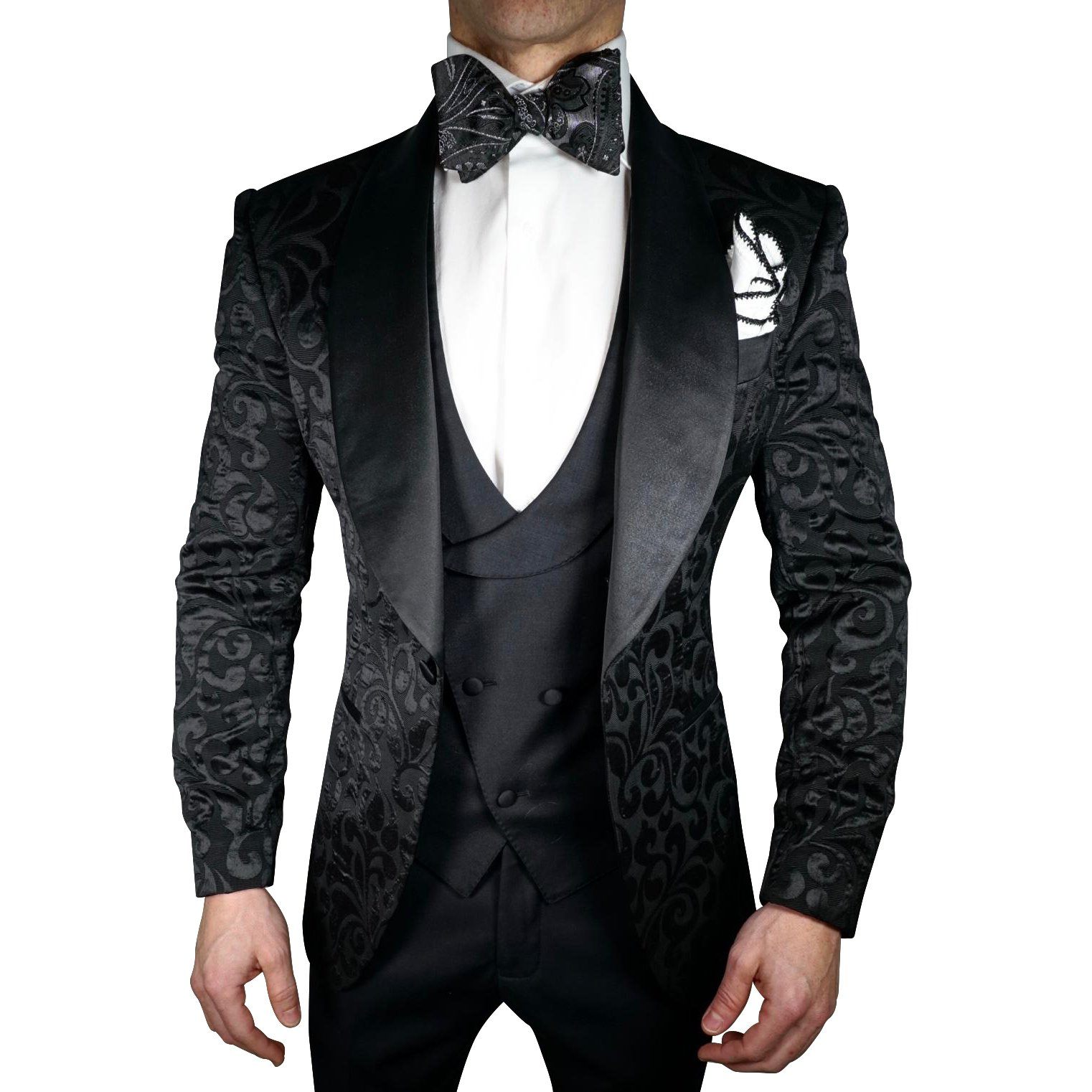 Black Paisley Dinner Jacket @ The Vault