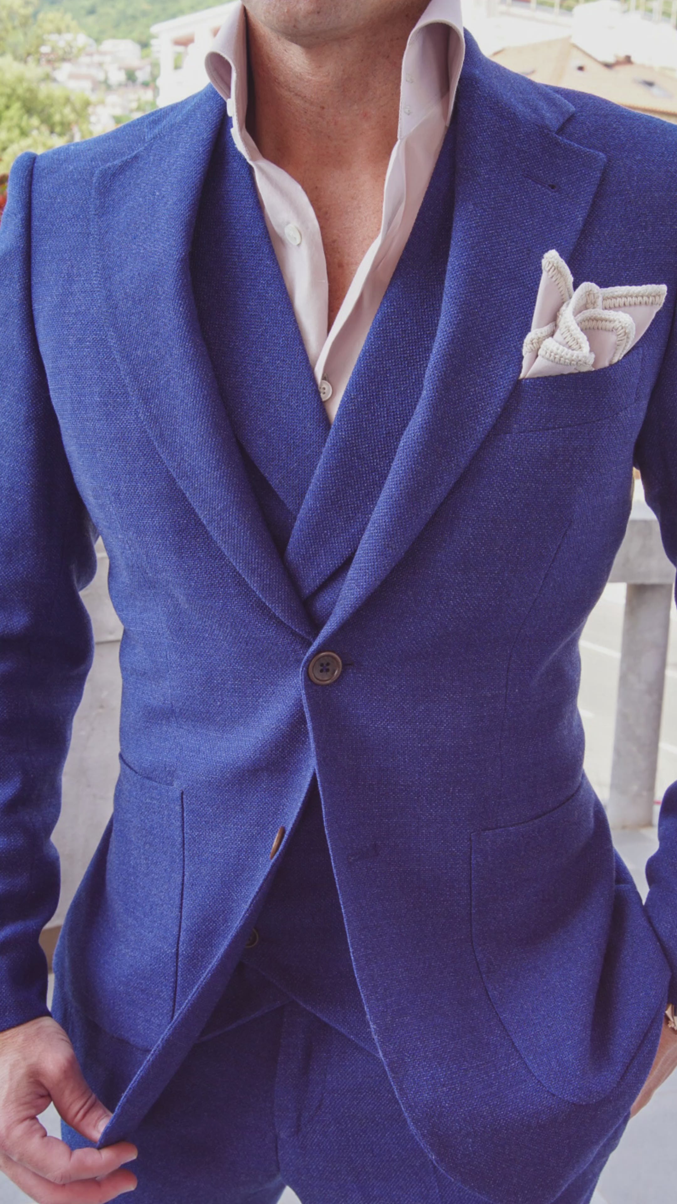 Lapis Blu Intreccio Trousers @ The Vault