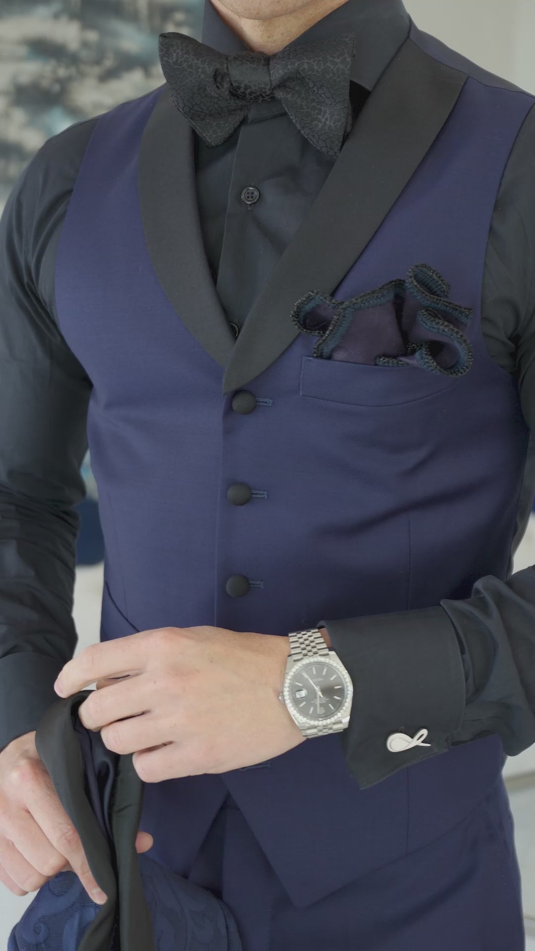 Navy Blue Trousers