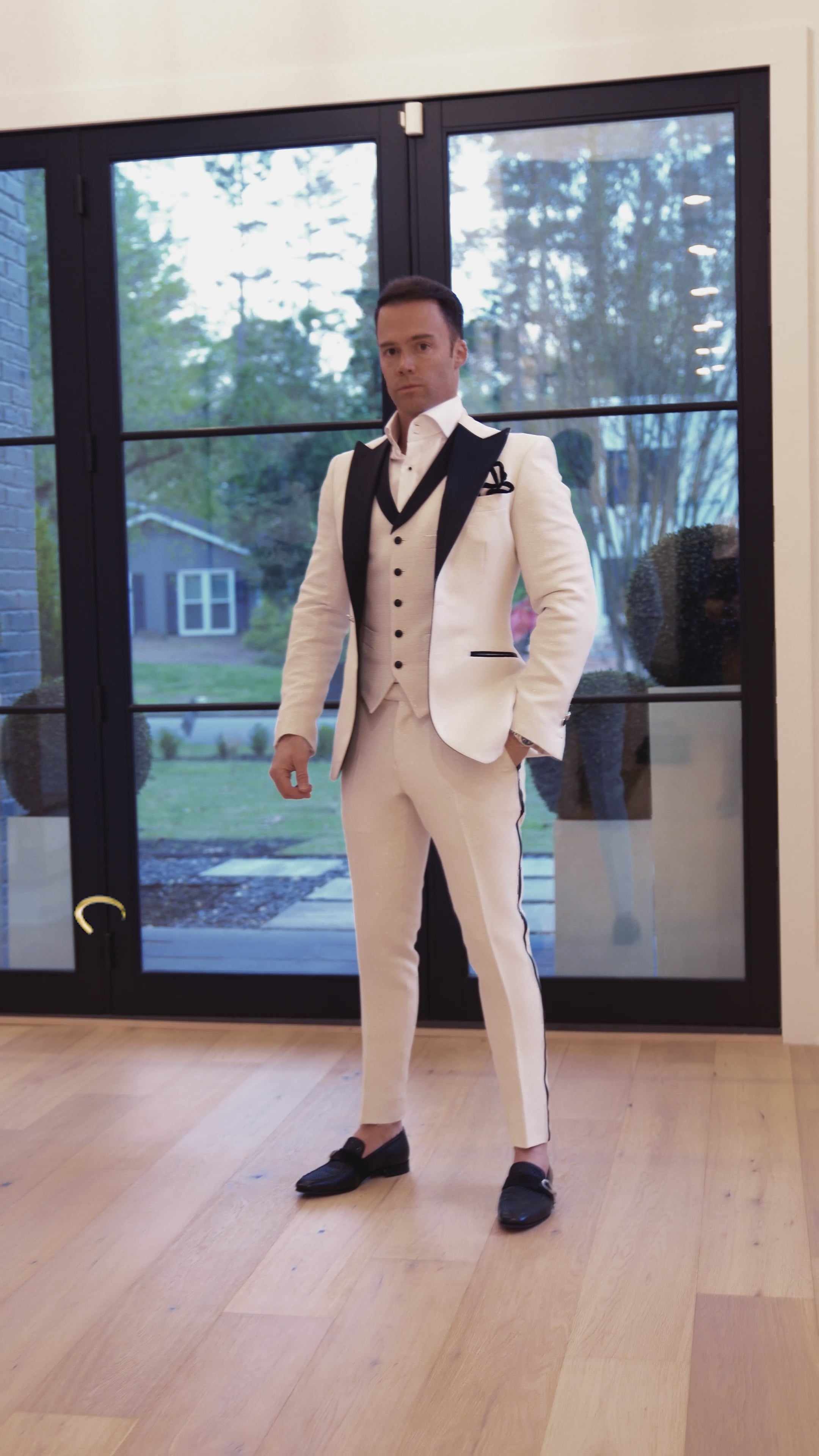 Frost Perla Tuxedo Trousers