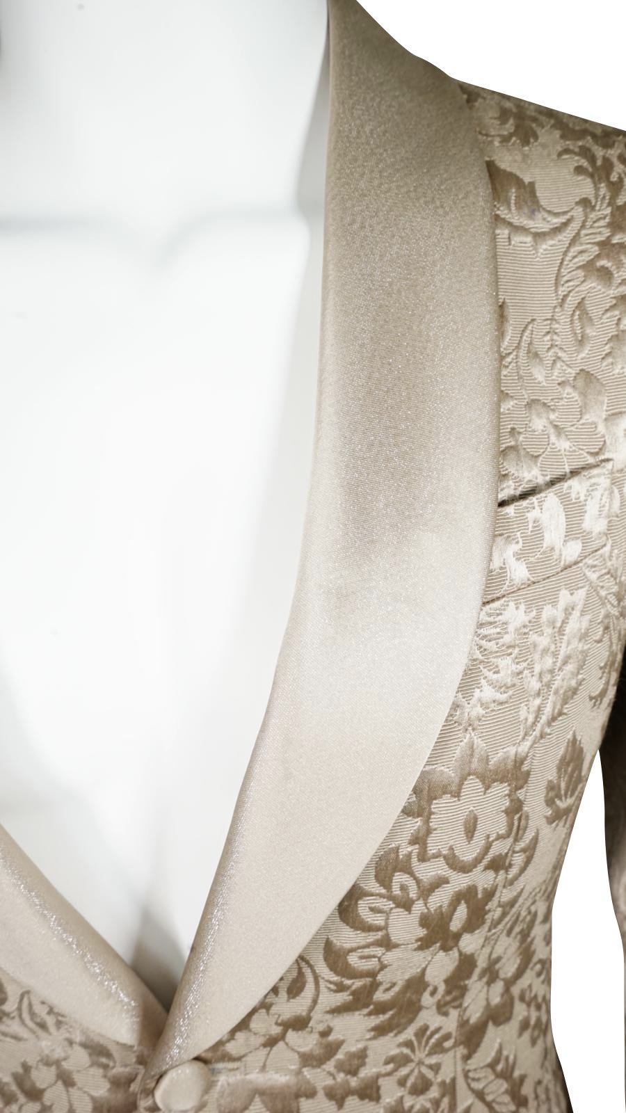 Champagne Oro Fiore Dinner Jacket-6