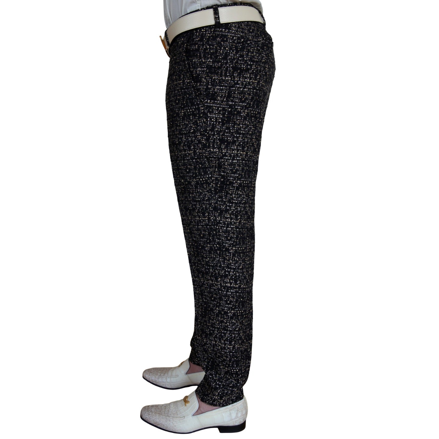 Onyx Oro Tweed Trousers-3