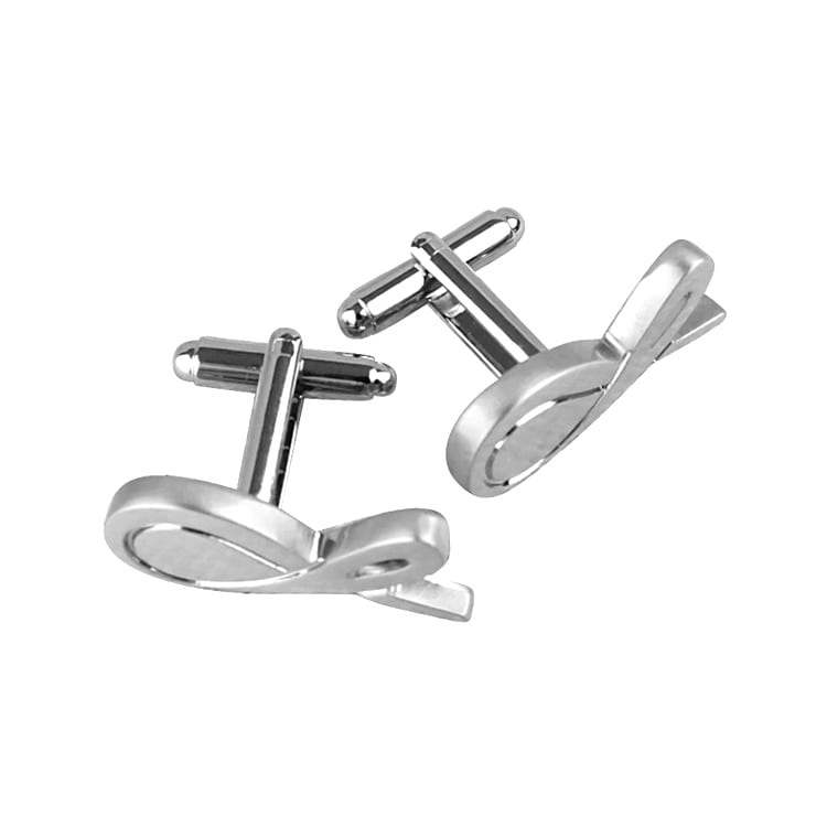 Silver Signature Cufflinks-3