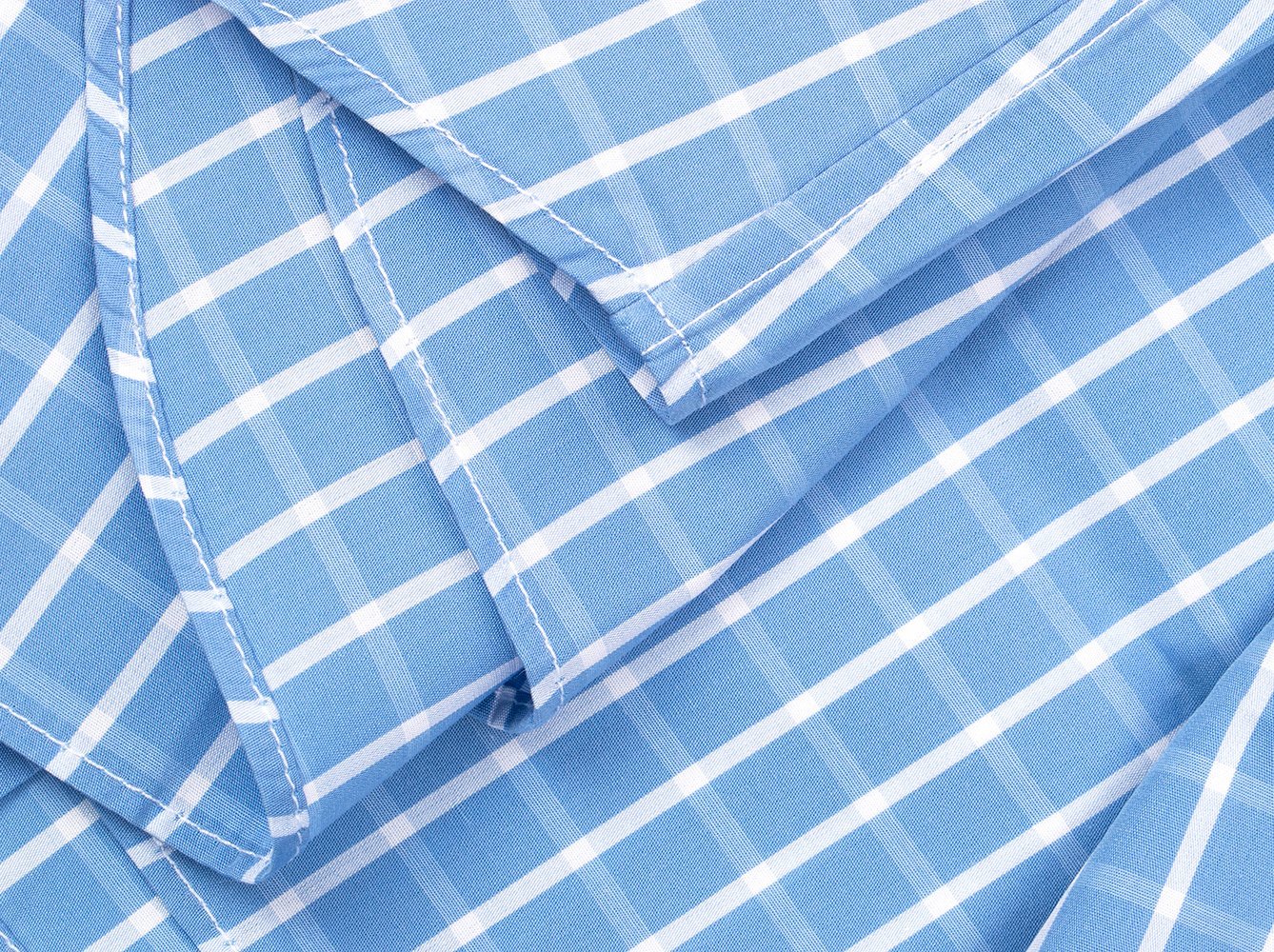 Sky Blu Windowpane Dress Shirt-4