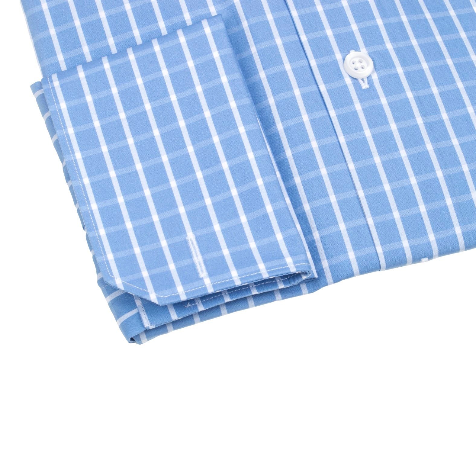 Sky Blu Windowpane Dress Shirt-5