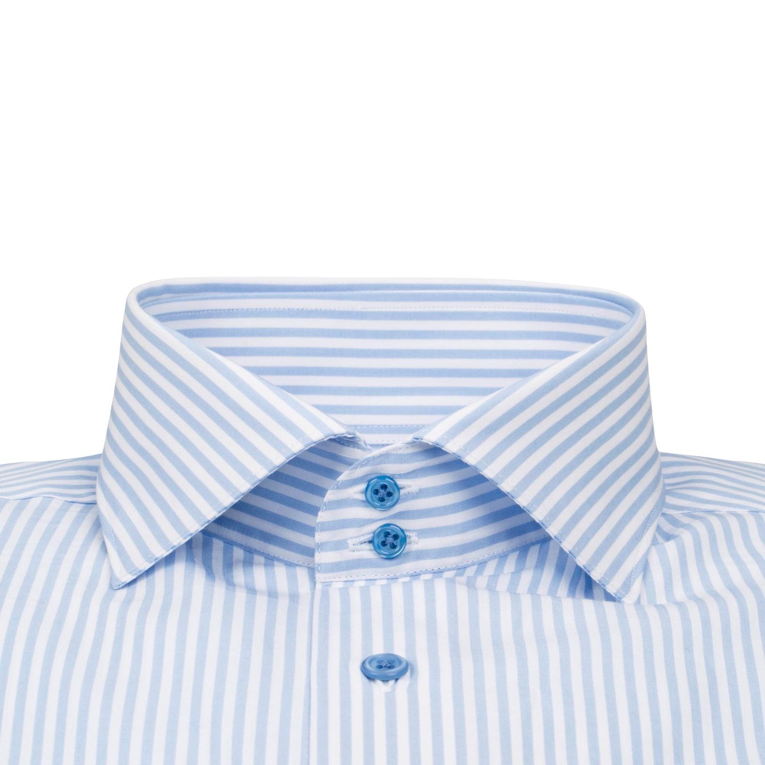 Sky Blue Awning Dress Shirt-3